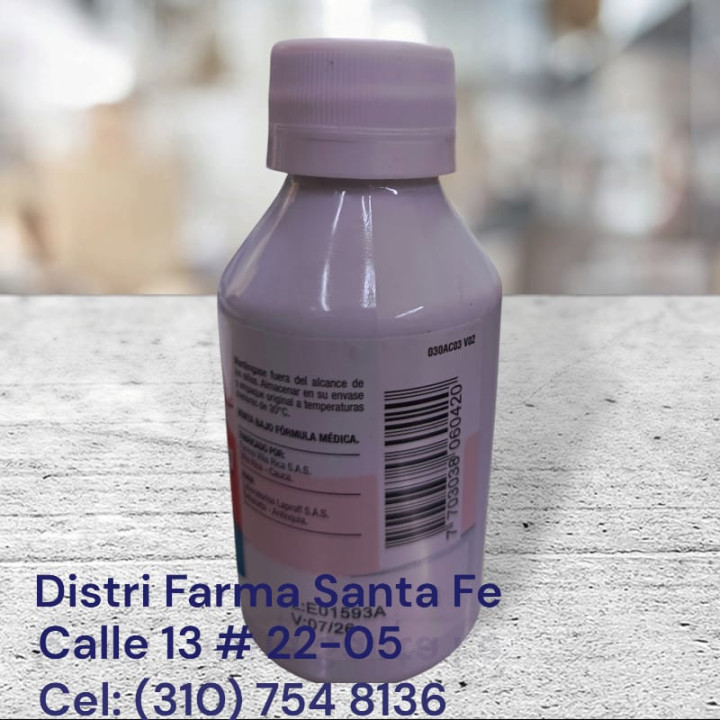 JARABE DIFENHIDRAMINA LAPROFF  X 120ML