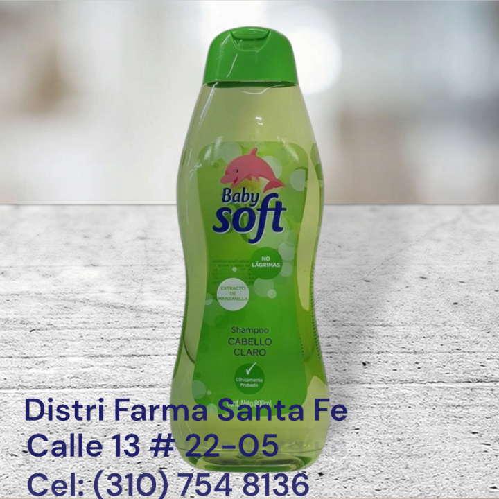 SHAMPOO BABY SOFT X 800 ML (GRANDE) (IVA)