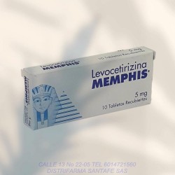 Levocetirizina Memphis 5Mg...