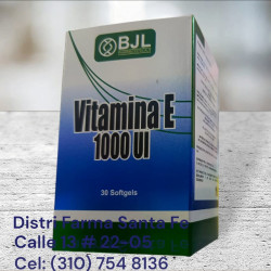 FRASCO VITAMINA E 1000UI X 30 CAPSULAS COPHAR