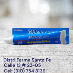 DICLOFENACO GEL (DIFLENAC) TUBO X 50GR