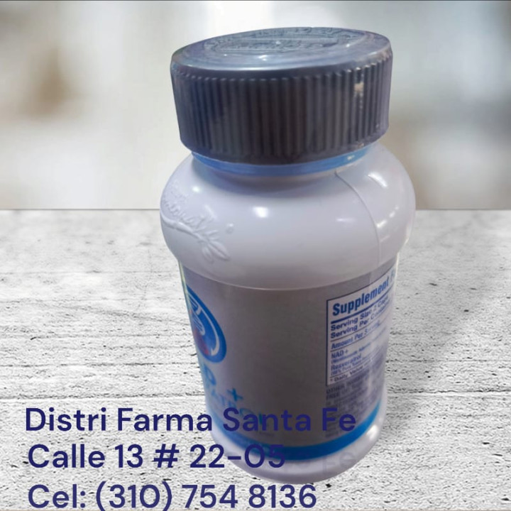 NAD + RESVERATROL FRASCO 100 CAPSULAS