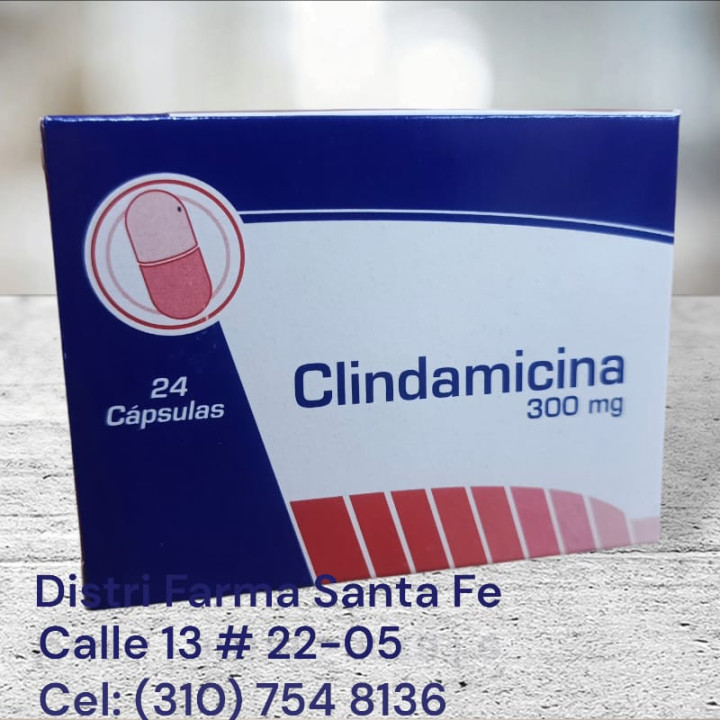CLINDAMICINA COASPHARMA 300MG X 24 CAPSULAS