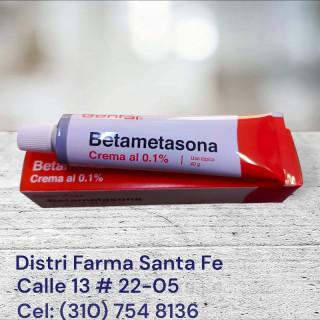 BETAMETASONA GENFAR CREMA 1% TUBO X 40GR