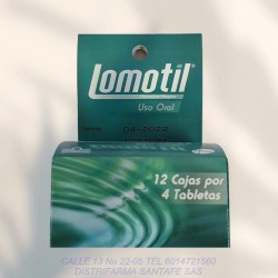 Lomotil X 48 Tabletas