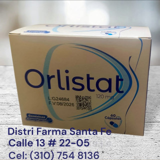 ORLISTAT COASPHARMA 120MG X 60 CAPSULAS