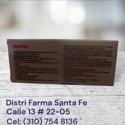 LOSARTAN + HIDROCLORIATIAZIDA GENFAR X 30 TABLETAS
