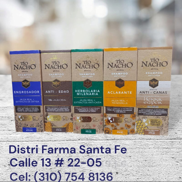 SHAMPOO TIO NACHO X 450ML (IVA)