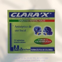Clarax X  12 Tabletas