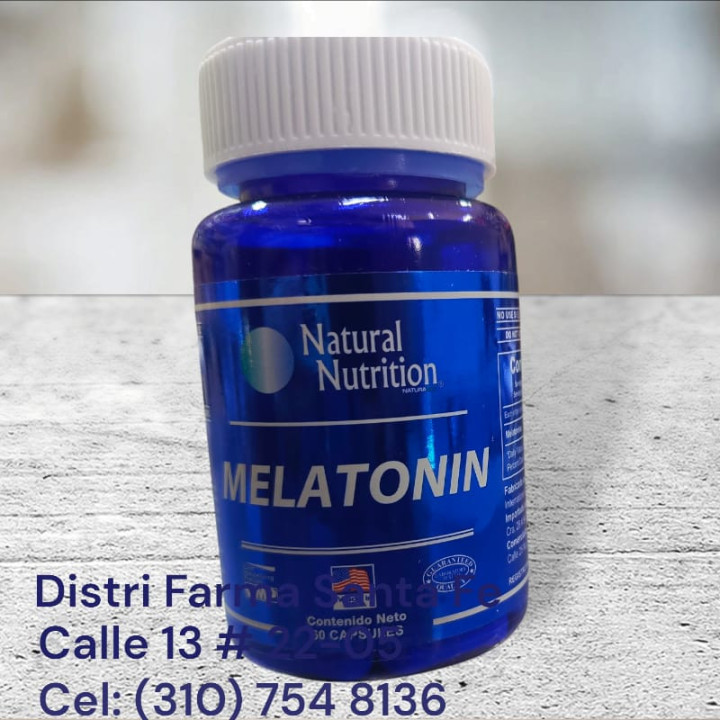 MELATONINA FRASCO X 60 CAPSULAS (MELATONIN)