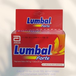 Lumbal Forte X 36 Tabletas...
