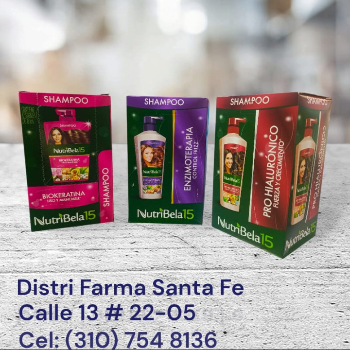 NUTRIBELA X 12 SOBS 18ML (SHAMP, ACON, CREM) (IVA)