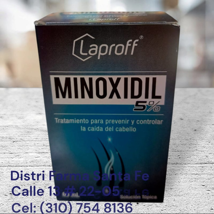 MINOXIDIL 5% LAPROFF SPRAY X 60ML