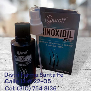 MINOXIDIL 5% LAPROFF SPRAY X 60ML