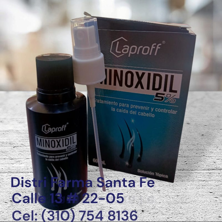 MINOXIDIL 5% LAPROFF SPRAY X 60ML