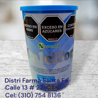 CALCIFOR CALCIO POLVO X 750GR (TARRO)