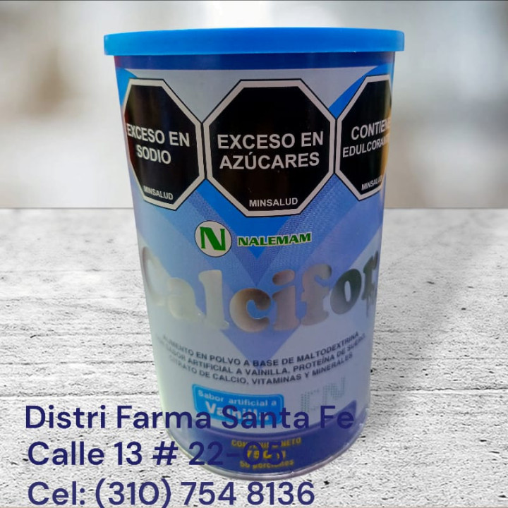 CALCIFOR CALCIO POLVO X 750GR (TARRO)