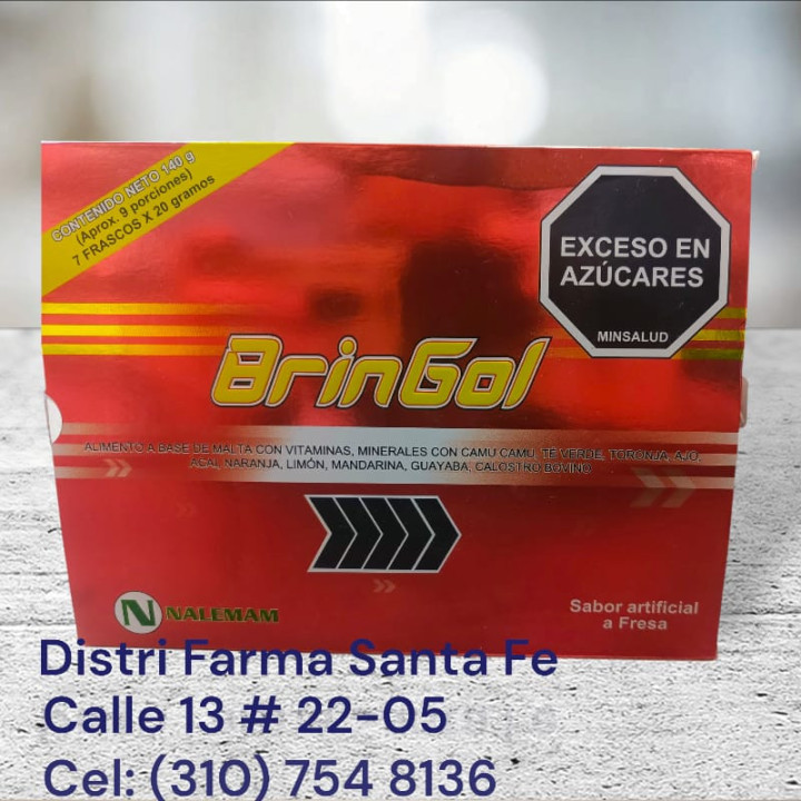 BRINGOL  X 7 AMPOLLAS BEBIBLES (MULTIVITAMINICO)