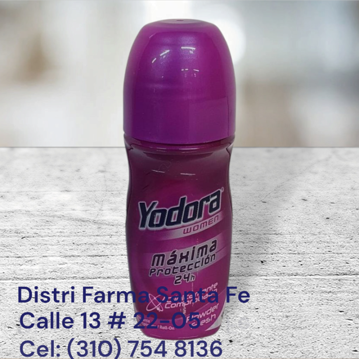 DESODORANTE YODORA MINIROLLON X 3UNIDS (IVA) (TQ)