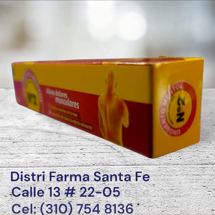 UNGUENTO MENTOL No 2 TUBO X 12GR