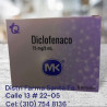 DICLOFENACO MK 75MG X 5 AMPOLLAS