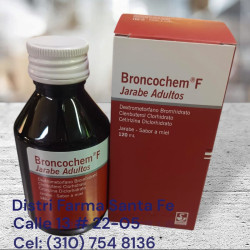 BRONCOCHEM F ADULTOS JARABE FRASCO X 120ML