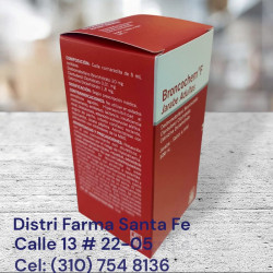 BRONCOCHEM F ADULTOS JARABE FRASCO X 120ML