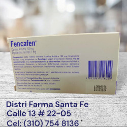 (T) FENCAFEN X 50 TABLETAS (TQ)