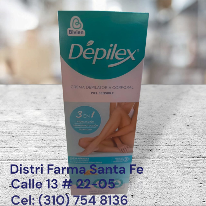 DEPILEX  X 200 GR (CREMA DEPILATORIA)  (IVA)