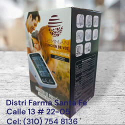 TENSIOMETRO DIGITAL DE BRAZO CON VOZ   (IVA)