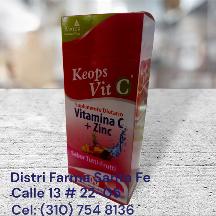 VITAMINA C + ZINC ECONOMICA X 100 TABLETAS (IVA)