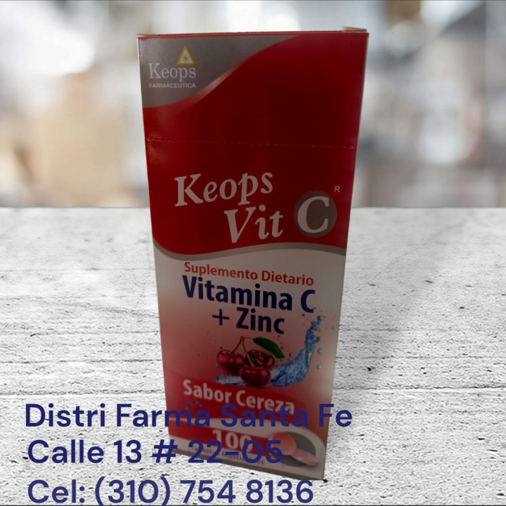 VITAMINA C + ZINC ECONOMICA X 100 TABLETAS (IVA)