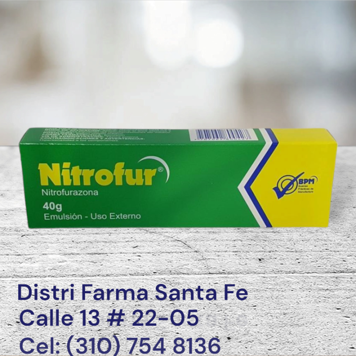NITROFUR CREMA - NITROFURAZONA 40GR