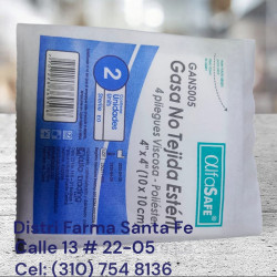 GASA ESTERIL ALFA 4X4 X 12 SOBRES X 2 GASAS