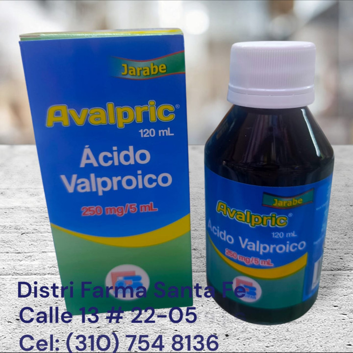 JARABE ACIDO VALPROICO FRASCO  X 120ML