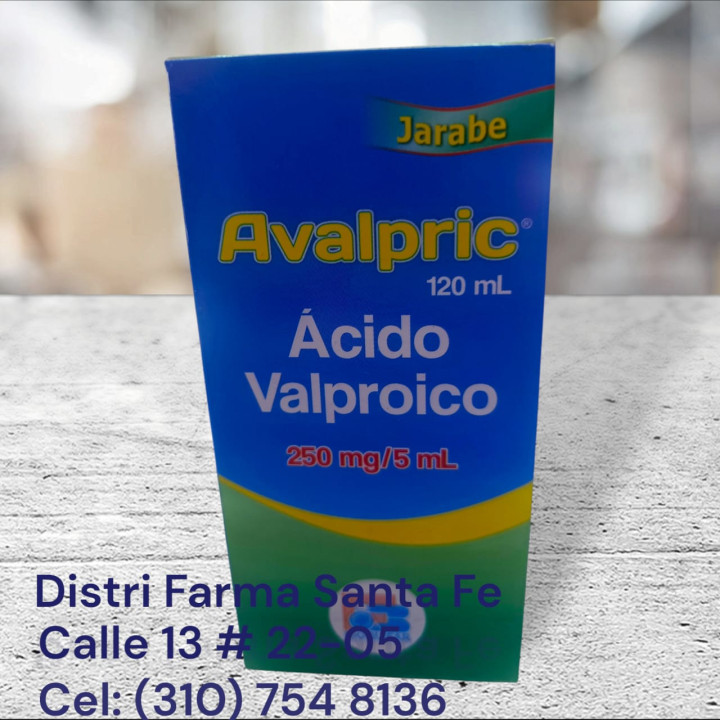 JARABE ACIDO VALPROICO FRASCO  X 120ML