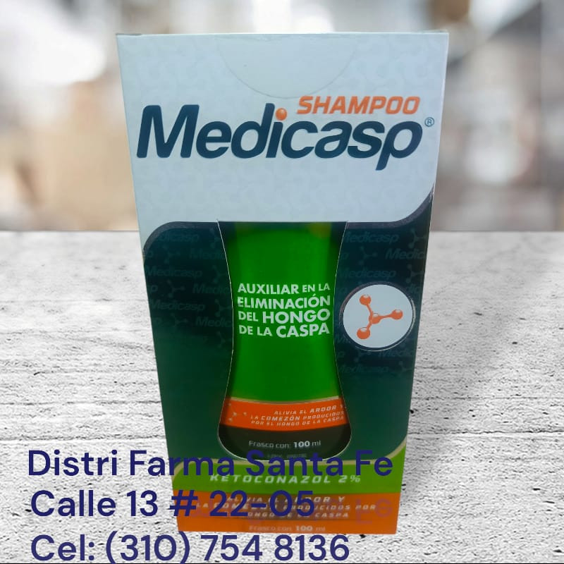 SHAMPOO MEDICASP X 100ML (IVA)