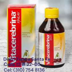 VITACEREBRINA JARABE FINLAY X 180ML (IVA)