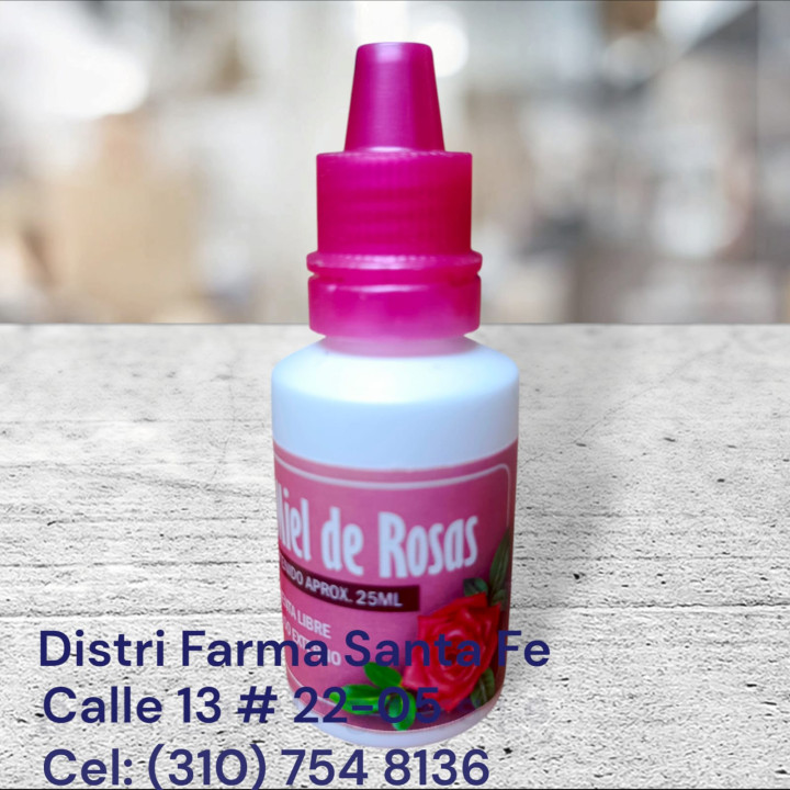 MIEL DE ROSAS X 12UNDS X 25ML (ONZA)