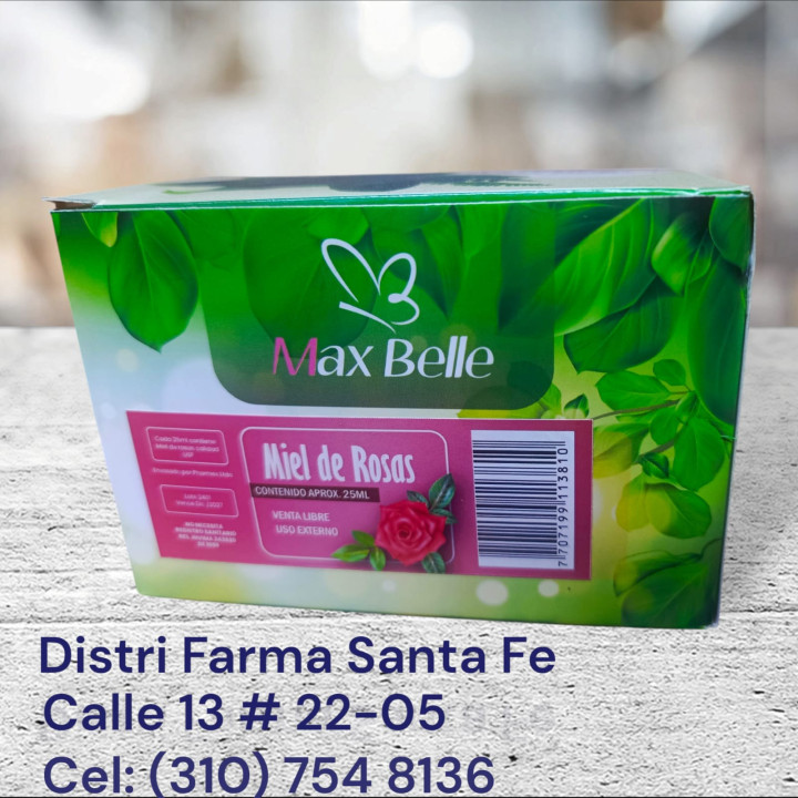 MIEL DE ROSAS X 12UNDS X 25ML (ONZA)