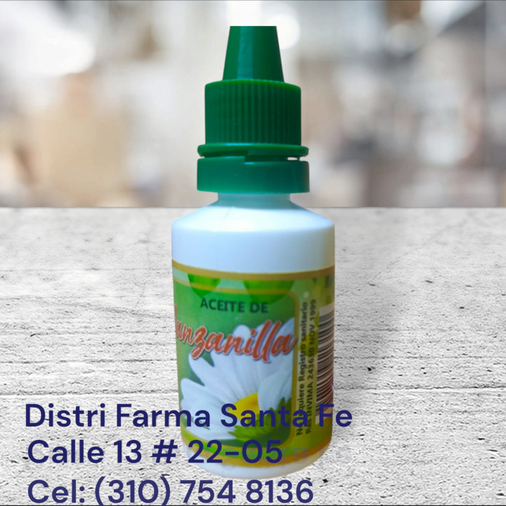 ACEITE DE MANZANILLA X 12UNDS X 25ML (ONZA)