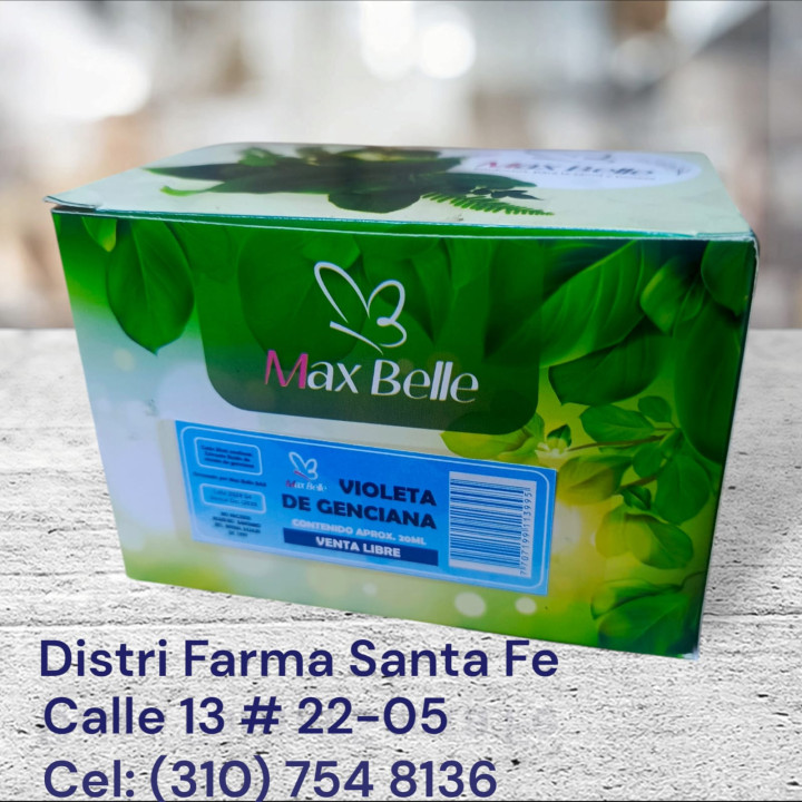 VIOLETA DE GENCIANA X 12 UNDS X 25ML (ONZA)