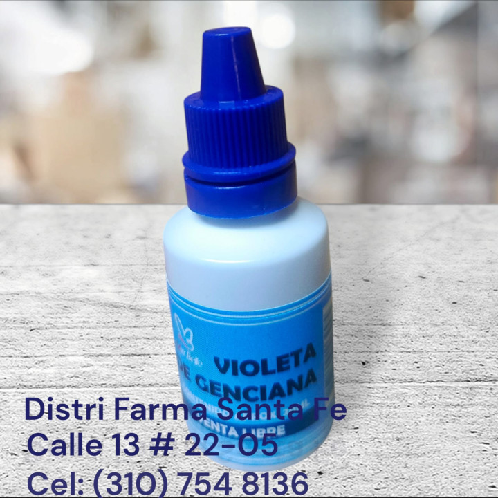 VIOLETA DE GENCIANA X 12 UNDS X 25ML (ONZA)
