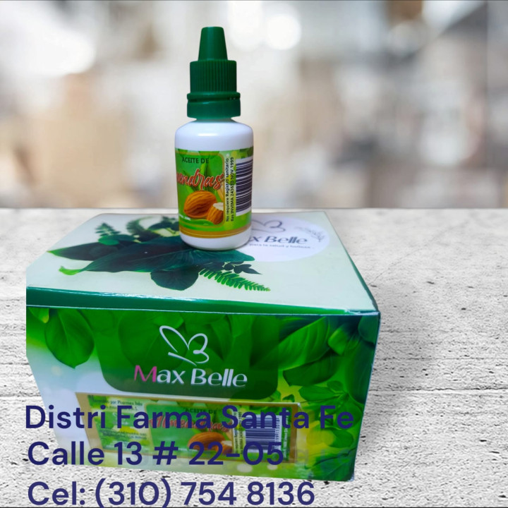 ACEITE DE ALMENDRAS X 12UNDS X 25ML (ONZA)