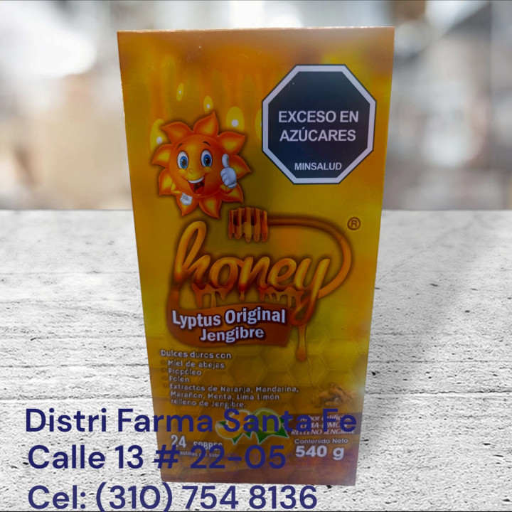 LYPTUS PASTILLAS CAJA  X 24 SOBRES