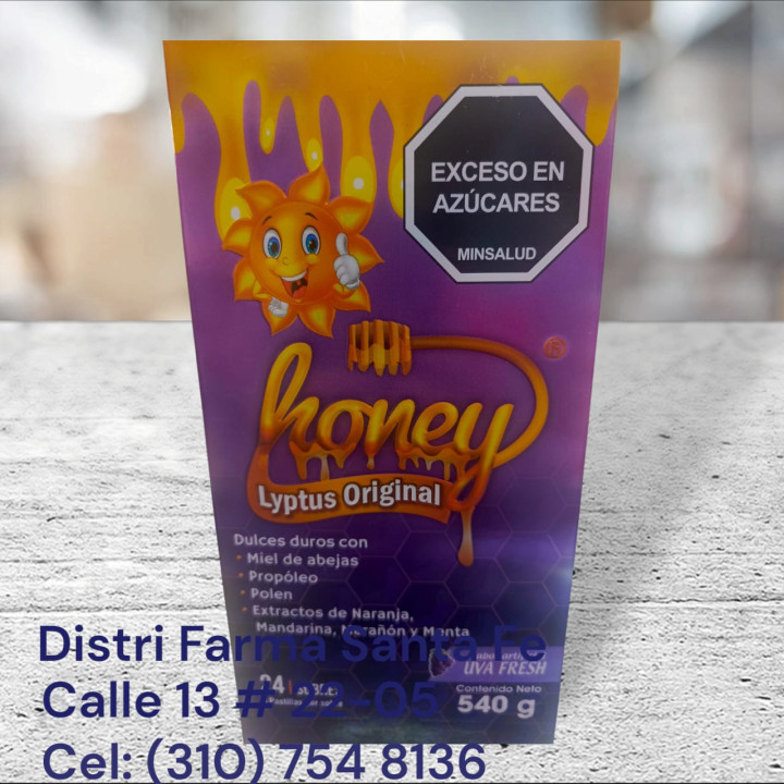 LYPTUS PASTILLAS CAJA  X 24 SOBRES