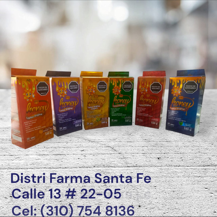 LYPTUS PASTILLAS CAJA  X 24 SOBRES