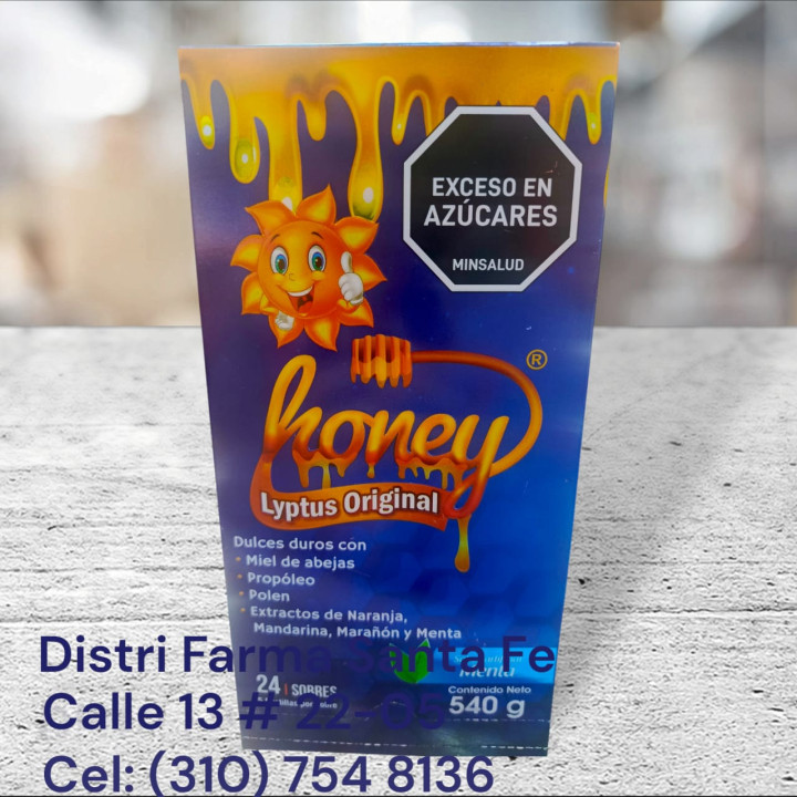 LYPTUS PASTILLAS CAJA  X 24 SOBRES