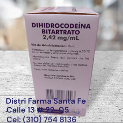 DIHIDROCODEINA JARABE FRASCO X 120ML
