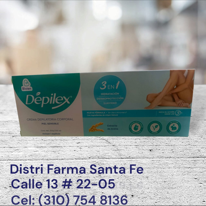 DEPILEX  X 200 GR (CREMA DEPILATORIA)  (IVA)